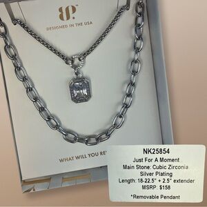 Bomb party Luxe Layers Just For A Moment on Silver